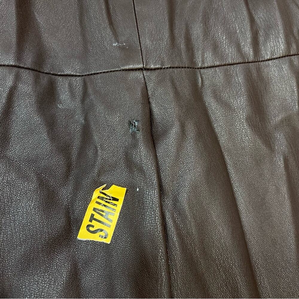 Adam Lippes Leather Sheath Dress Size 4 - Picture 7 of 8